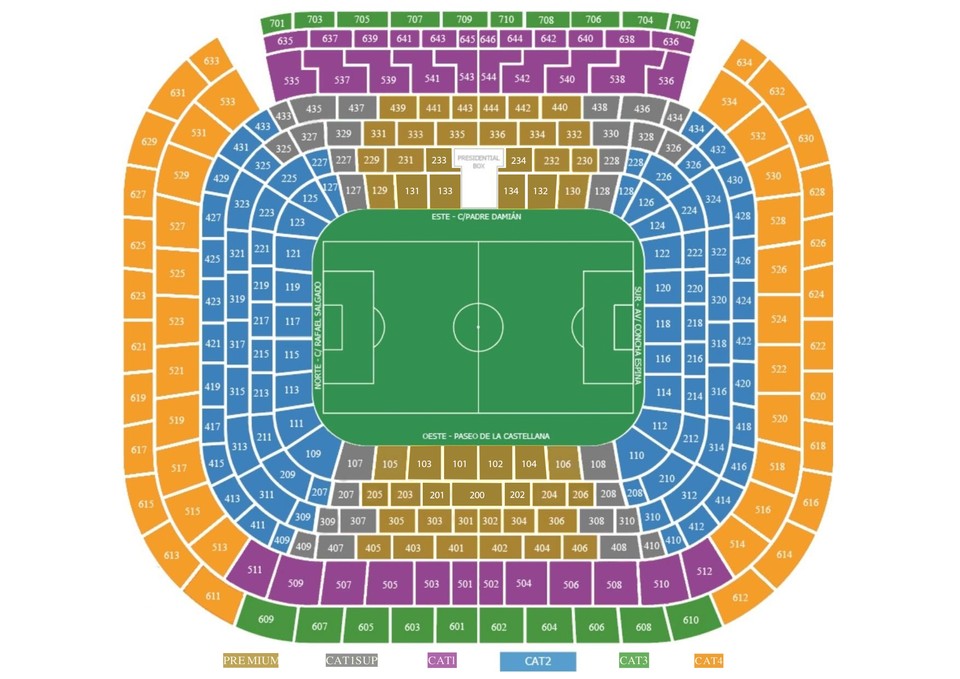 Seating Map